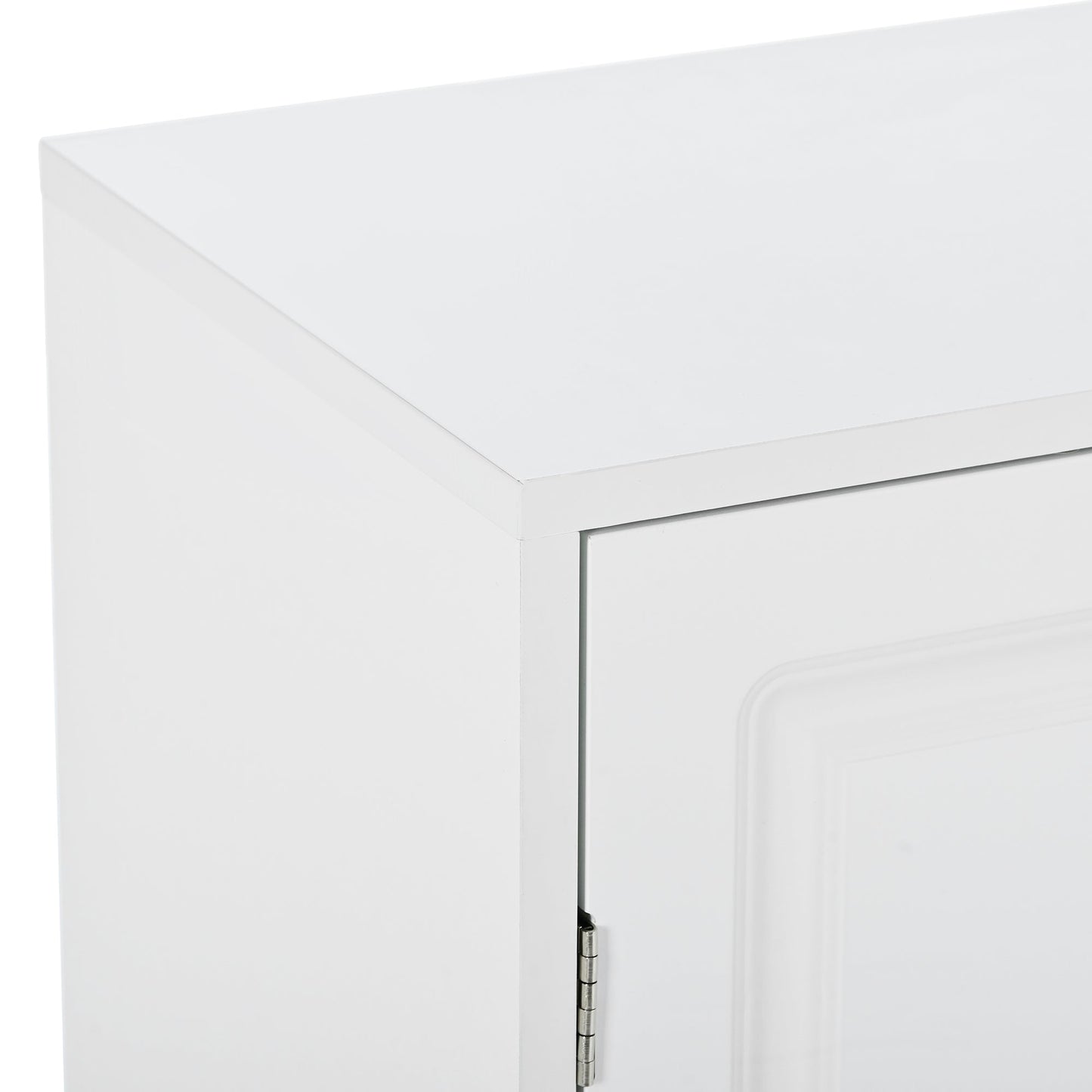 Hayes Shoe Cabinet with Sturdy Top Surface, Sideboard and Adjustable Shelves