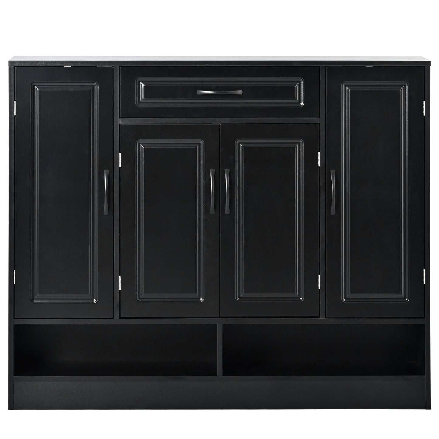 Hayes Shoe Cabinet with Sturdy Top Surface, Sideboard and Adjustable Shelves