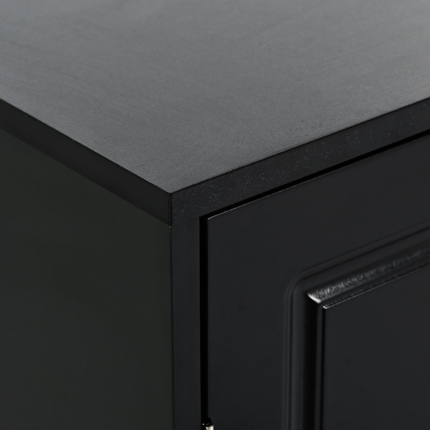Hayes Shoe Cabinet with Sturdy Top Surface, Sideboard and Adjustable Shelves