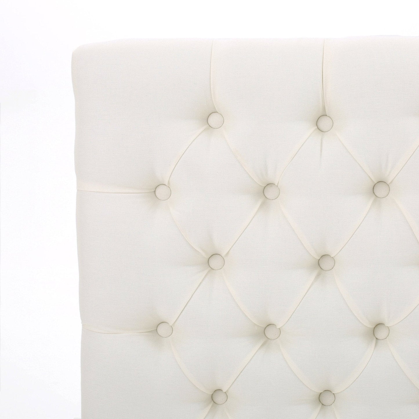 Headboard with Diamond Tufted Design