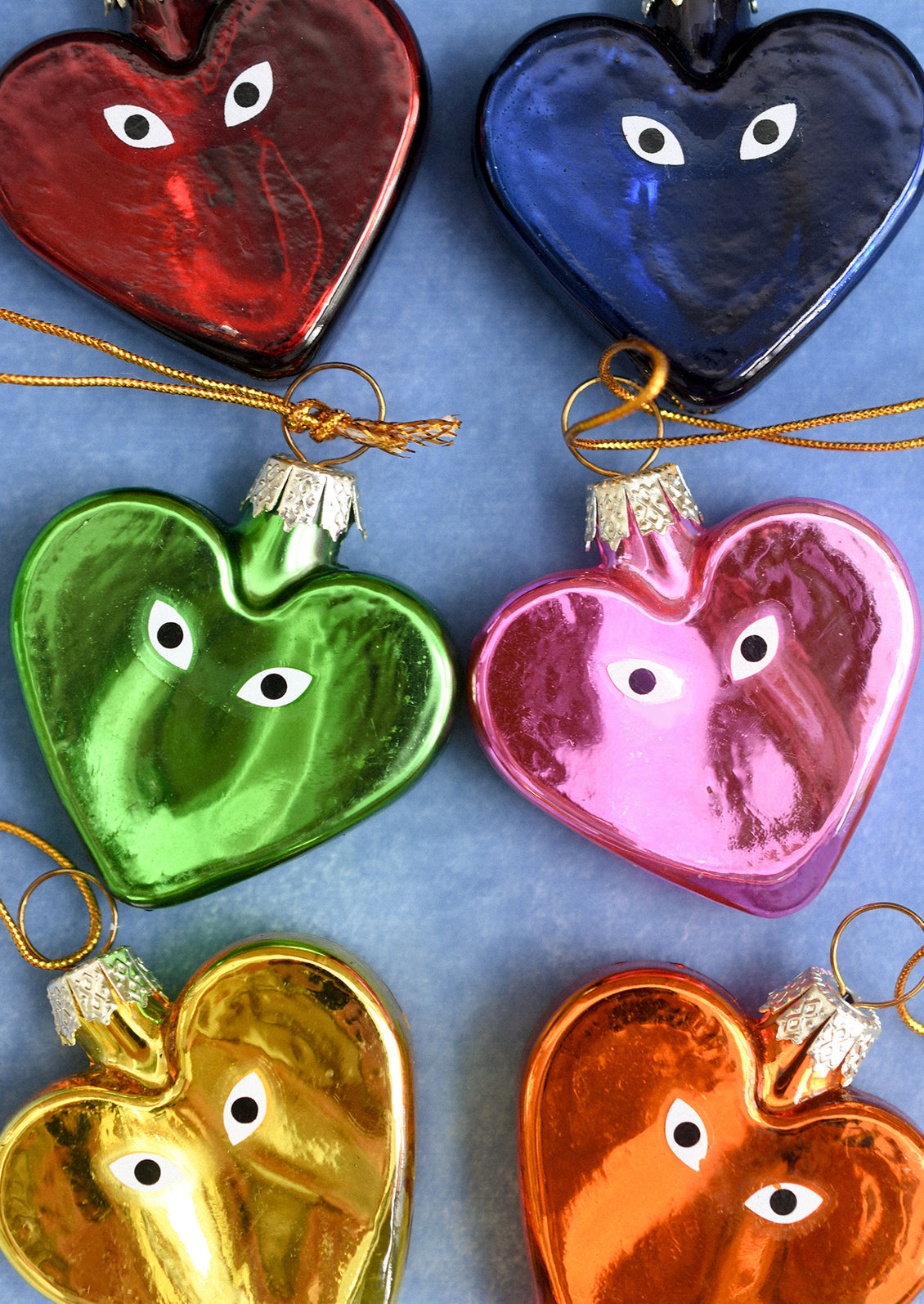 Heart Eyes Ornament