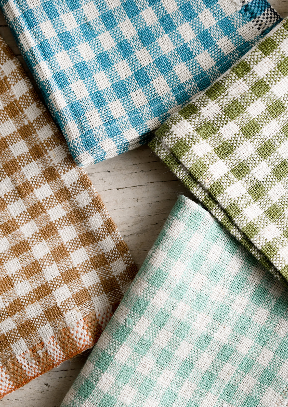 Heirloom Gingham Cocktail Napkin
