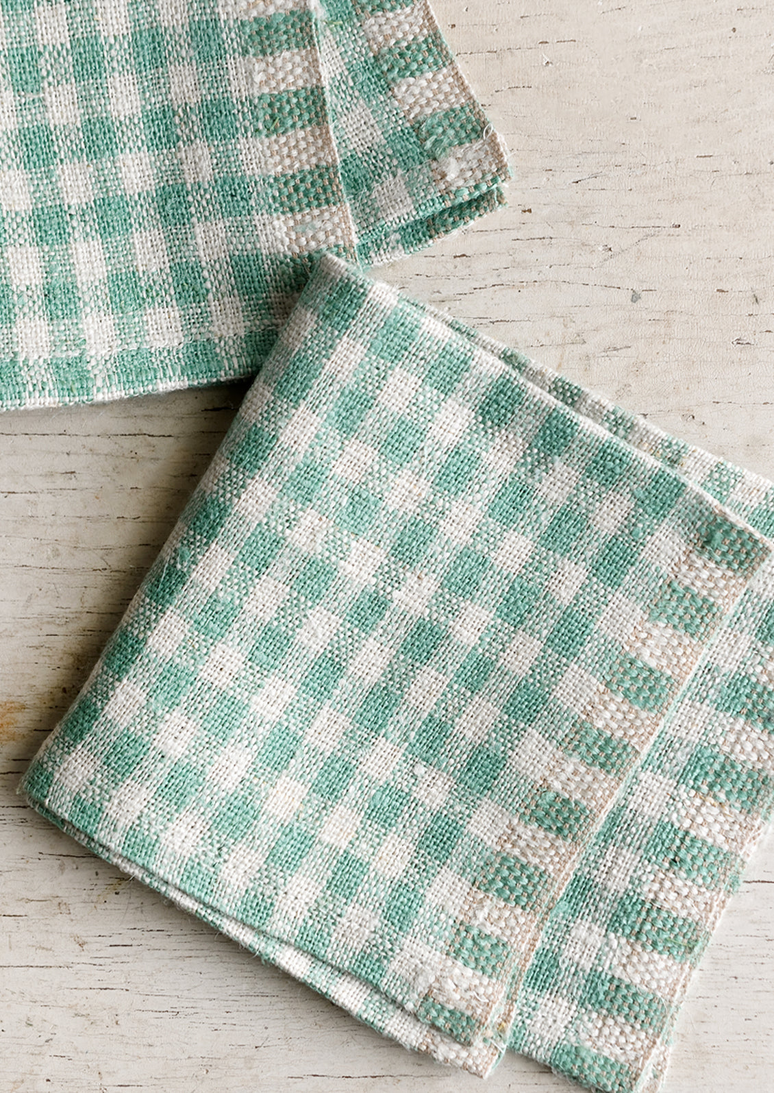 Heirloom Gingham Cocktail Napkin