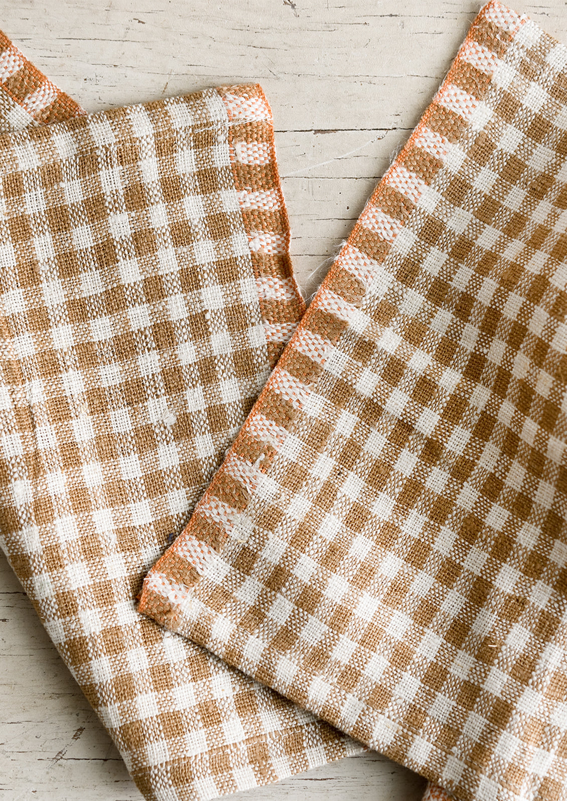 Heirloom Gingham Cocktail Napkin