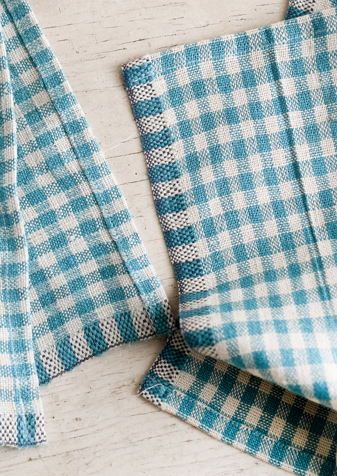 Heirloom Gingham Cocktail Napkin