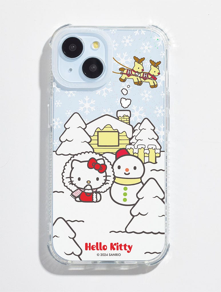 Hello Kitty Snowman Shock iPhone Case