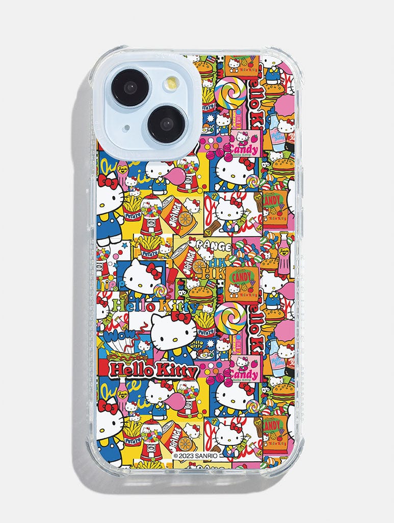 Hello Kitty x Skinnydip Food Print Shock iPhone Case