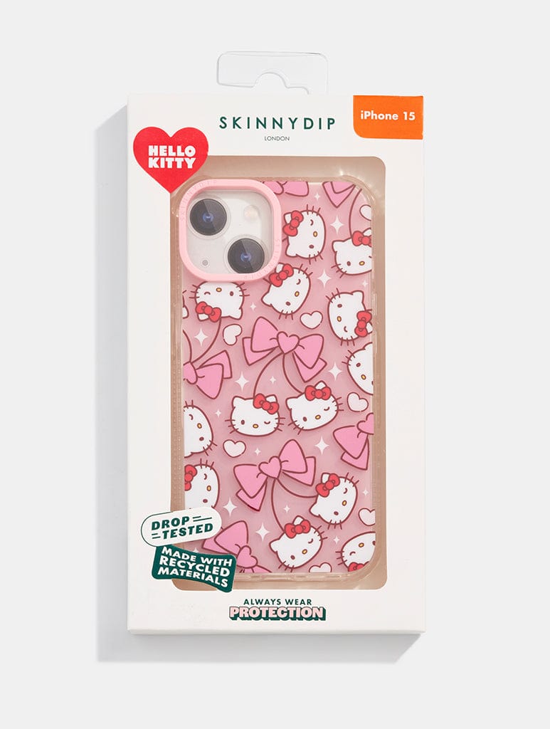 Hello Kitty x Skinnydip Pink Bow Case