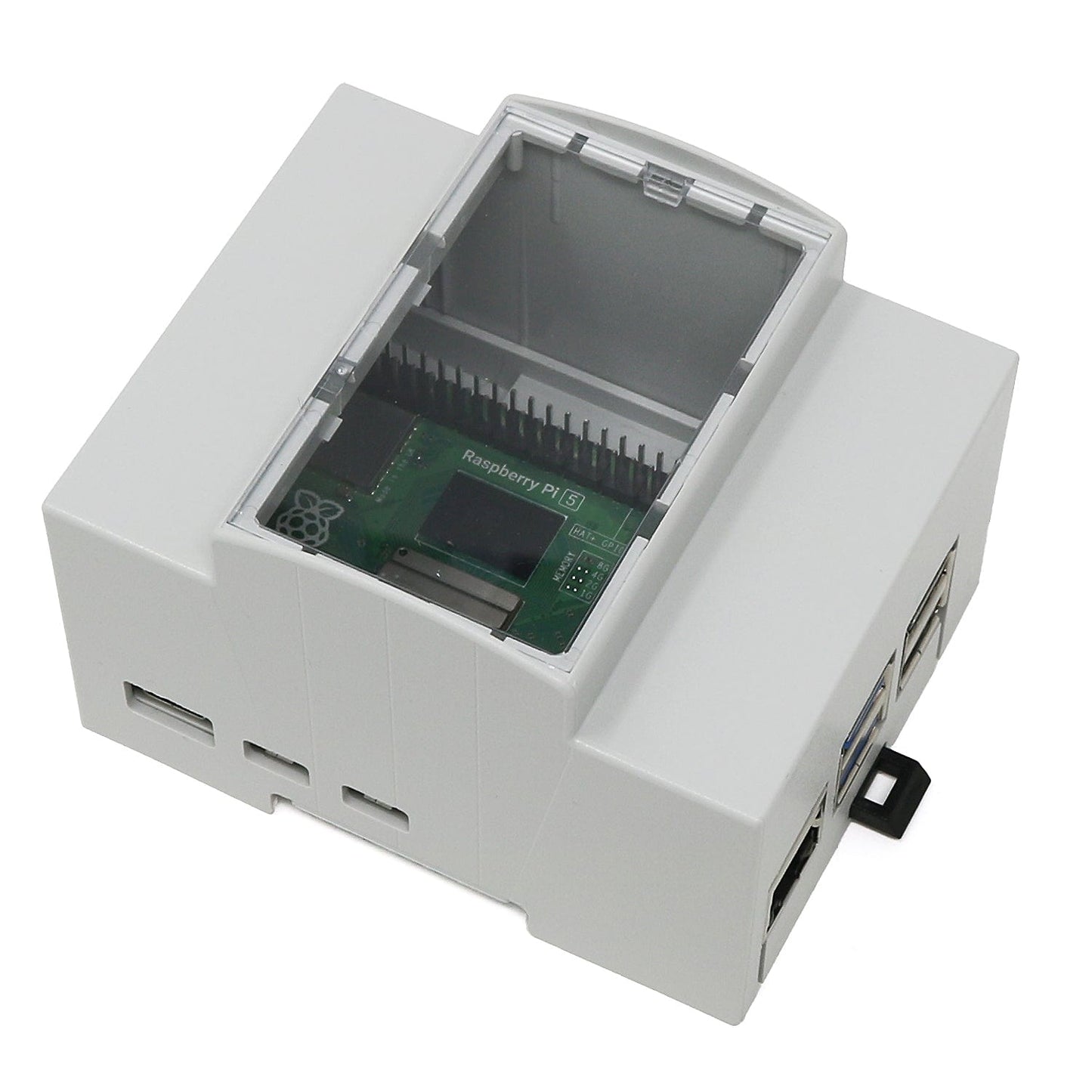 Hitaltech Raspberry Pi 5 DIN Rail Case (4M XTS)