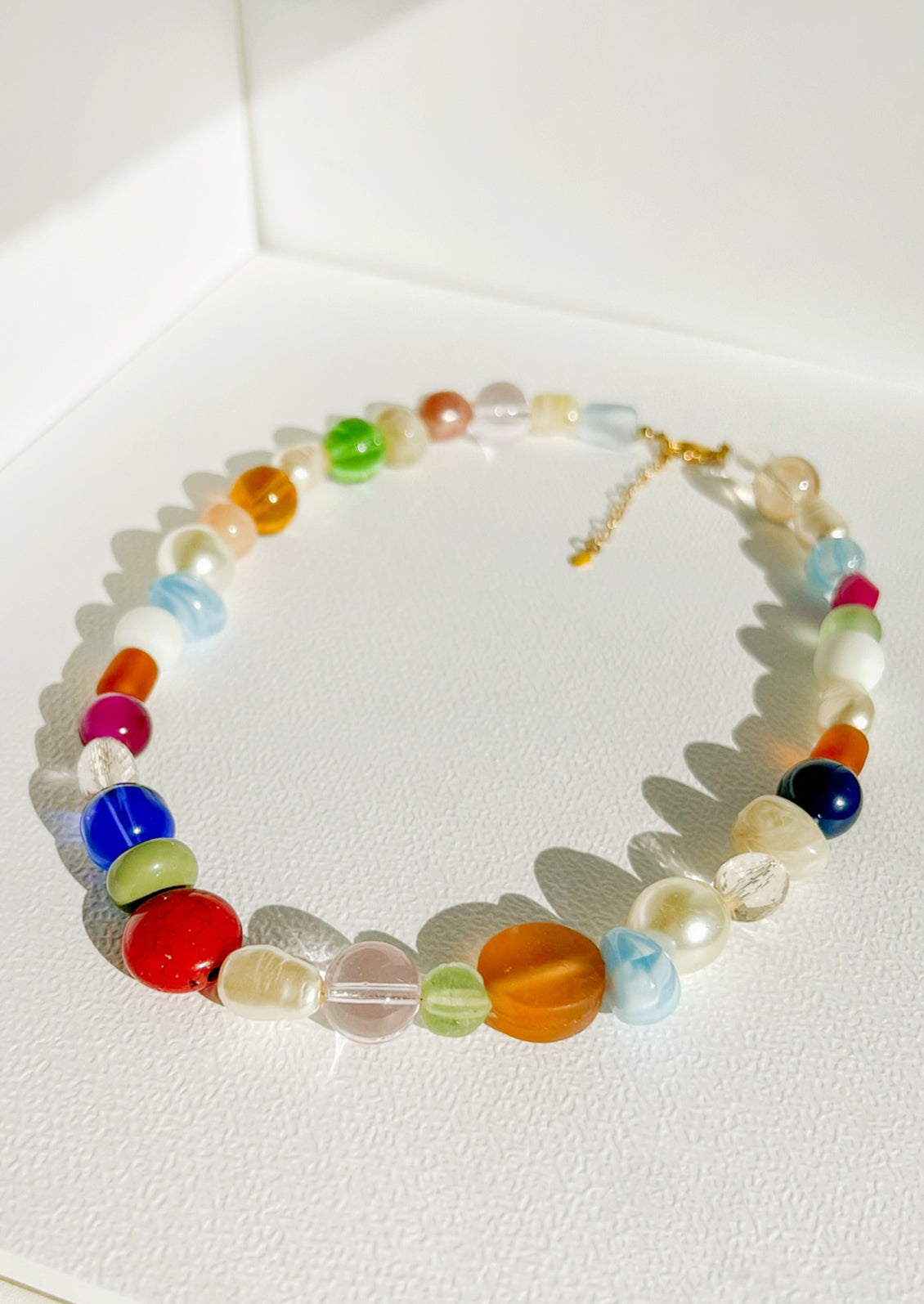 Hodge Podge Beaded Necklace