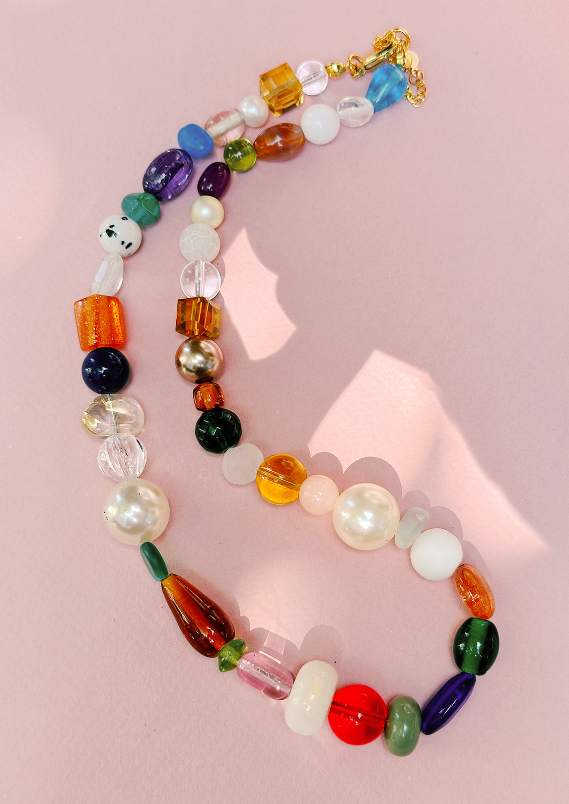 Hodge Podge Beaded Necklace