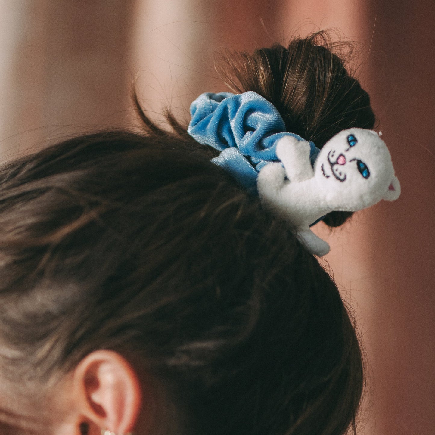 Nermy Buddy Scrunchie  (Blue)