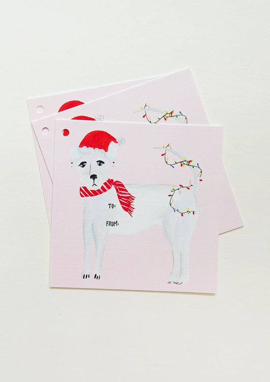 Holiday Pups Gift Tag Set