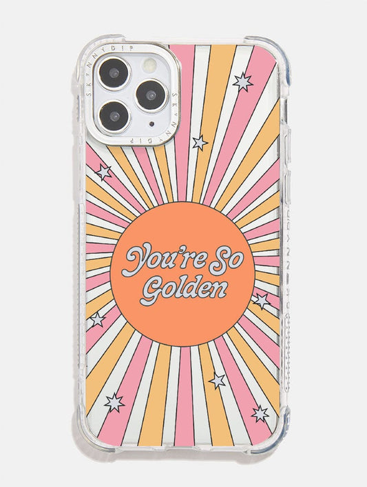 Hollie Graphik x Skinnydip You're So Golden Shock iPhone Case