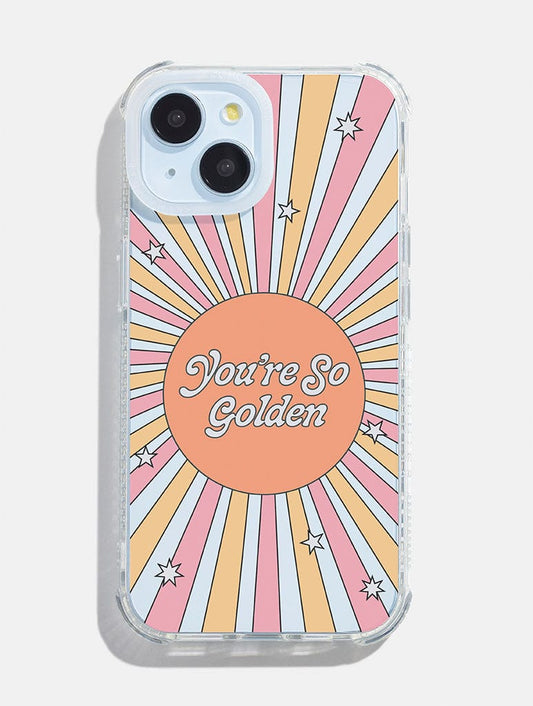 Hollie Graphik x Skinnydip You're So Golden Shock iPhone Case