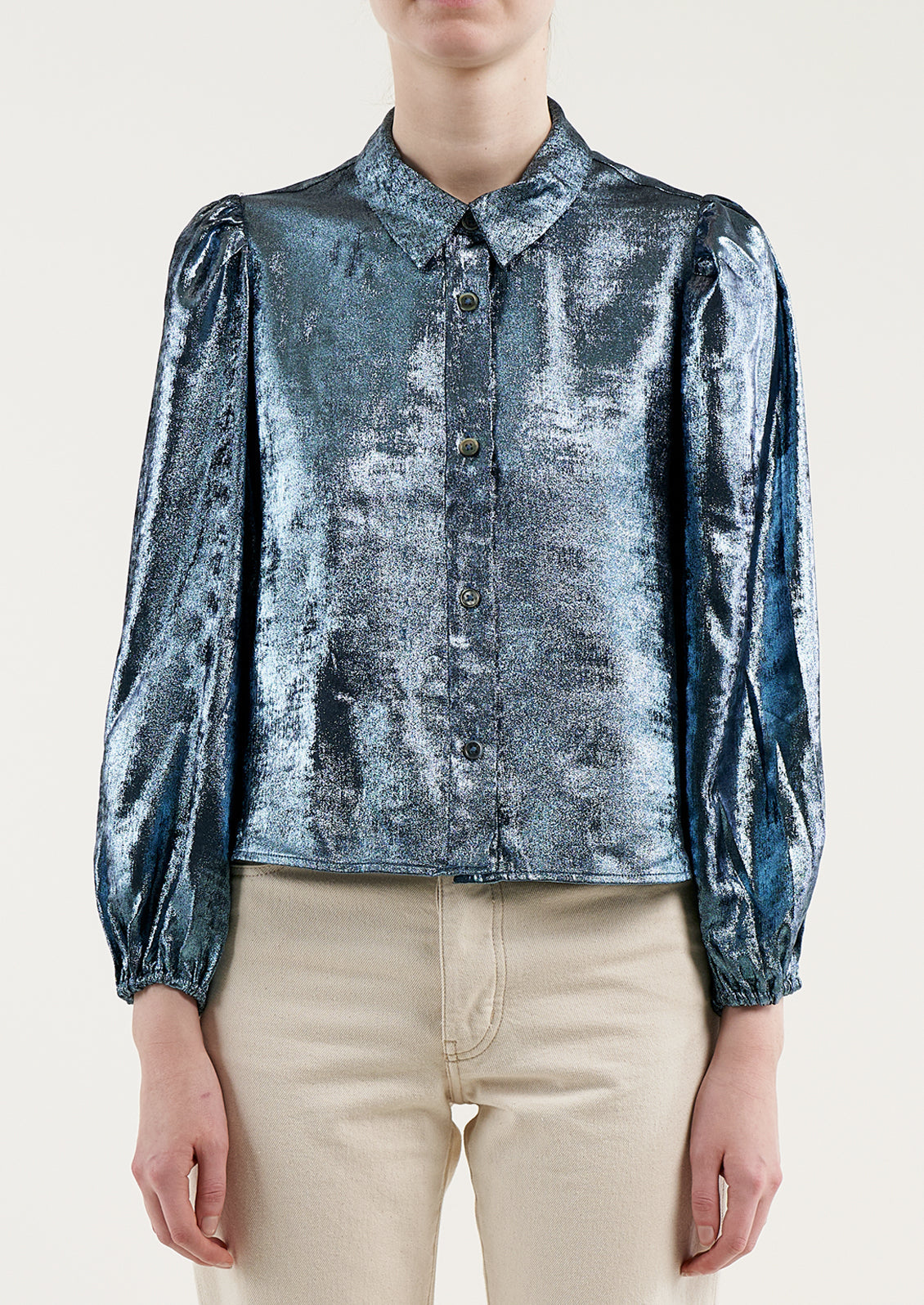 Howland Metallic Blouse