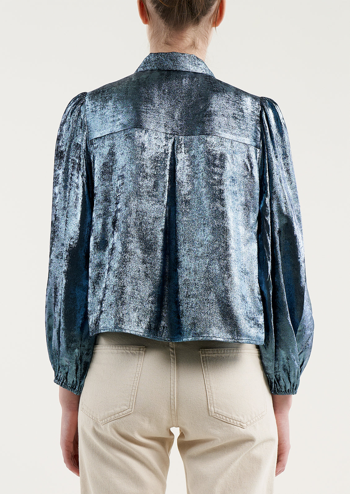 Howland Metallic Blouse