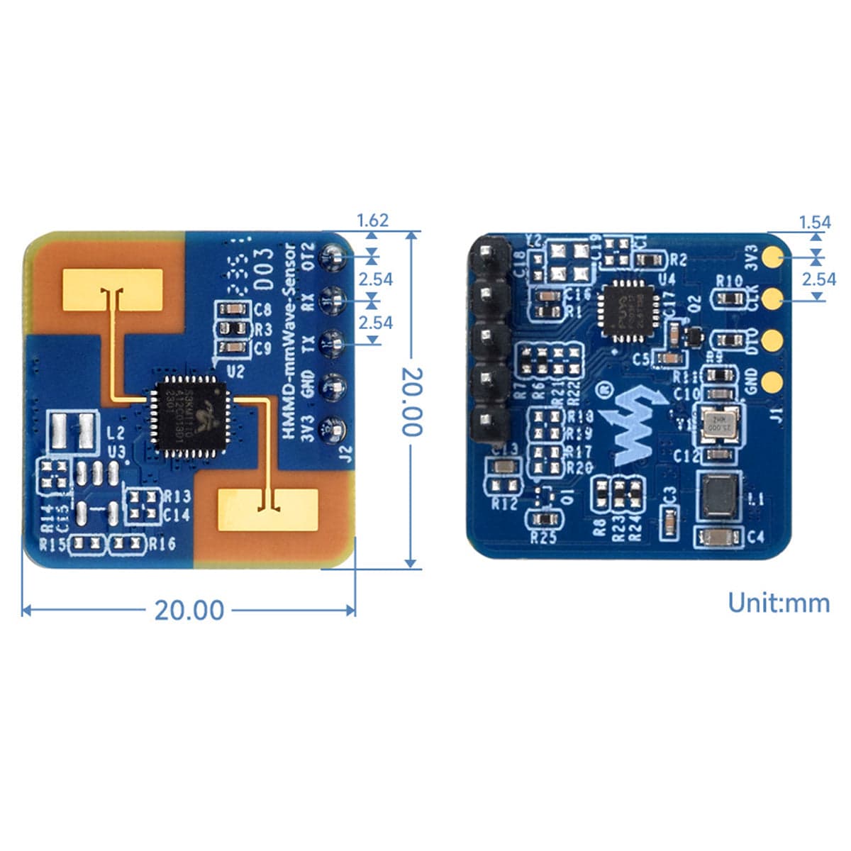 Human Micro-Motion Detection mmWave Sensor (24GHz)