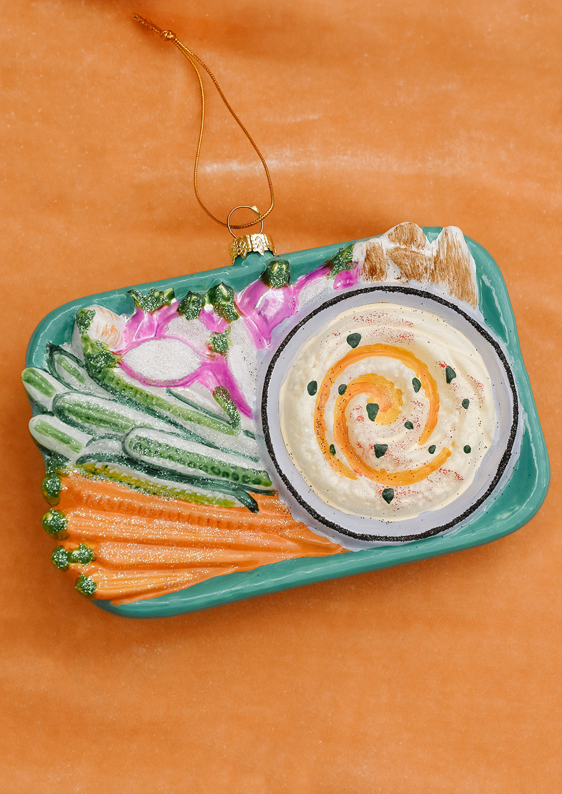 Hummus Platter Ornament