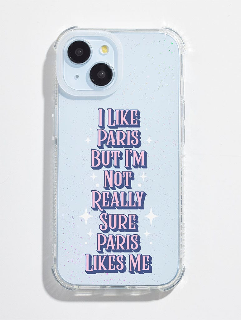 I Like Paris Shock iPhone Case