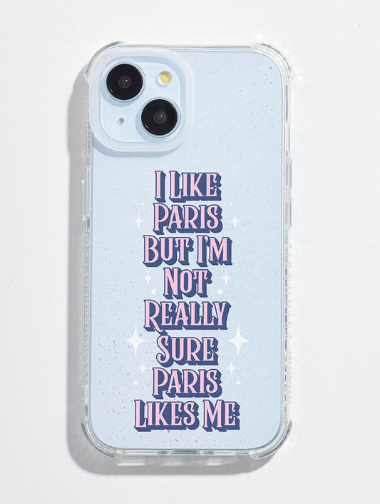 I Like Paris Shock iPhone Case