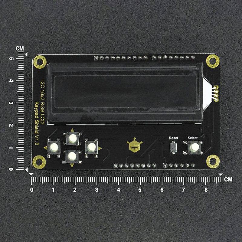 I2C RGB Backlight LCD 16x2 Display Module for Arduino (RGB Text)