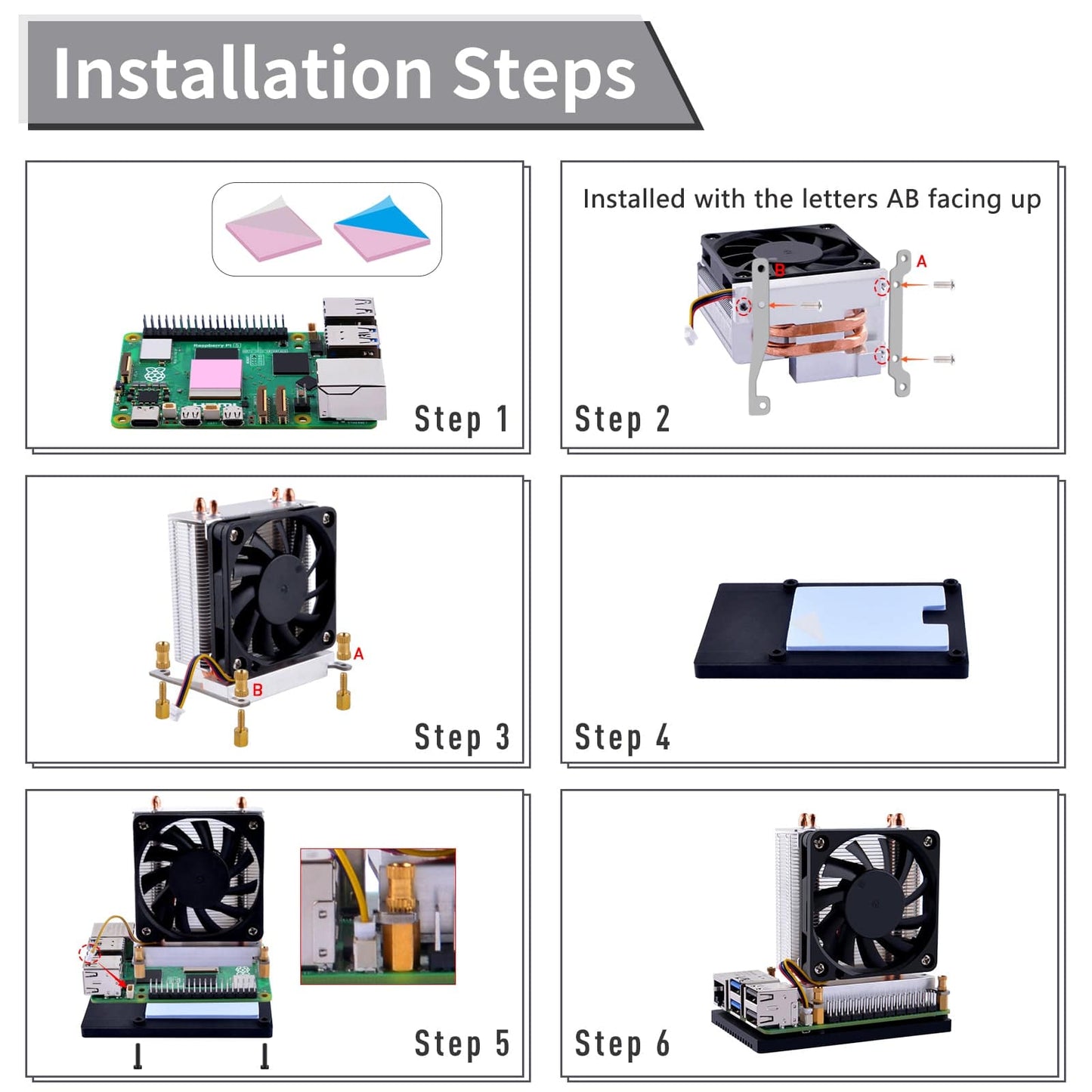 ICE Tower Plus Cooler for Raspberry Pi 5