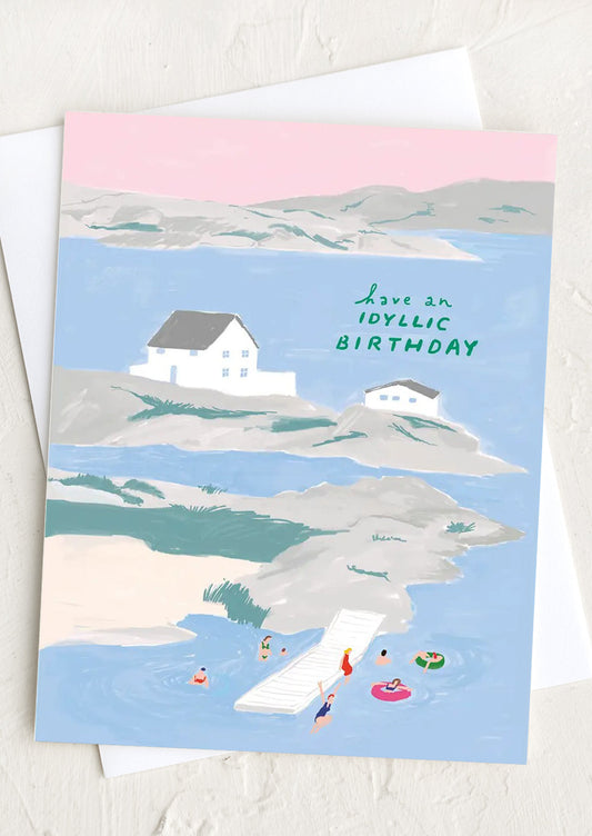 Have An Idyllic Birthday Card