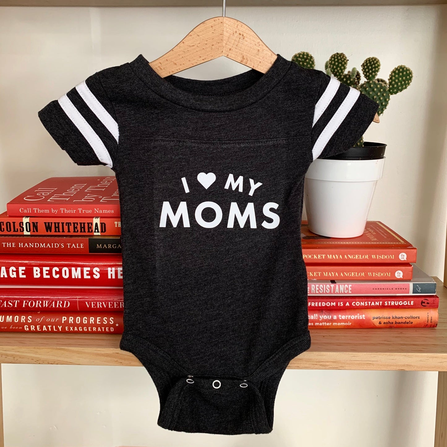 I Love My Moms Onesie & Kids Tee