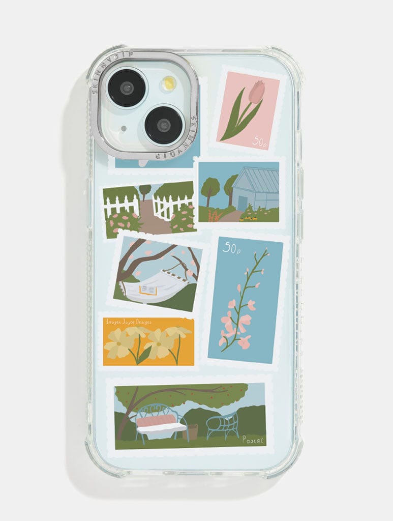 Imogen Joyce x Skinnydip Spring Stamps Shock iPhone Case