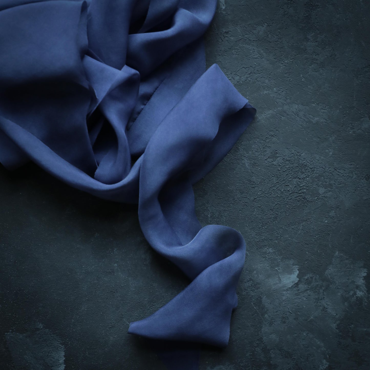 Imperial Blue {Sheer} Silk Ribbon