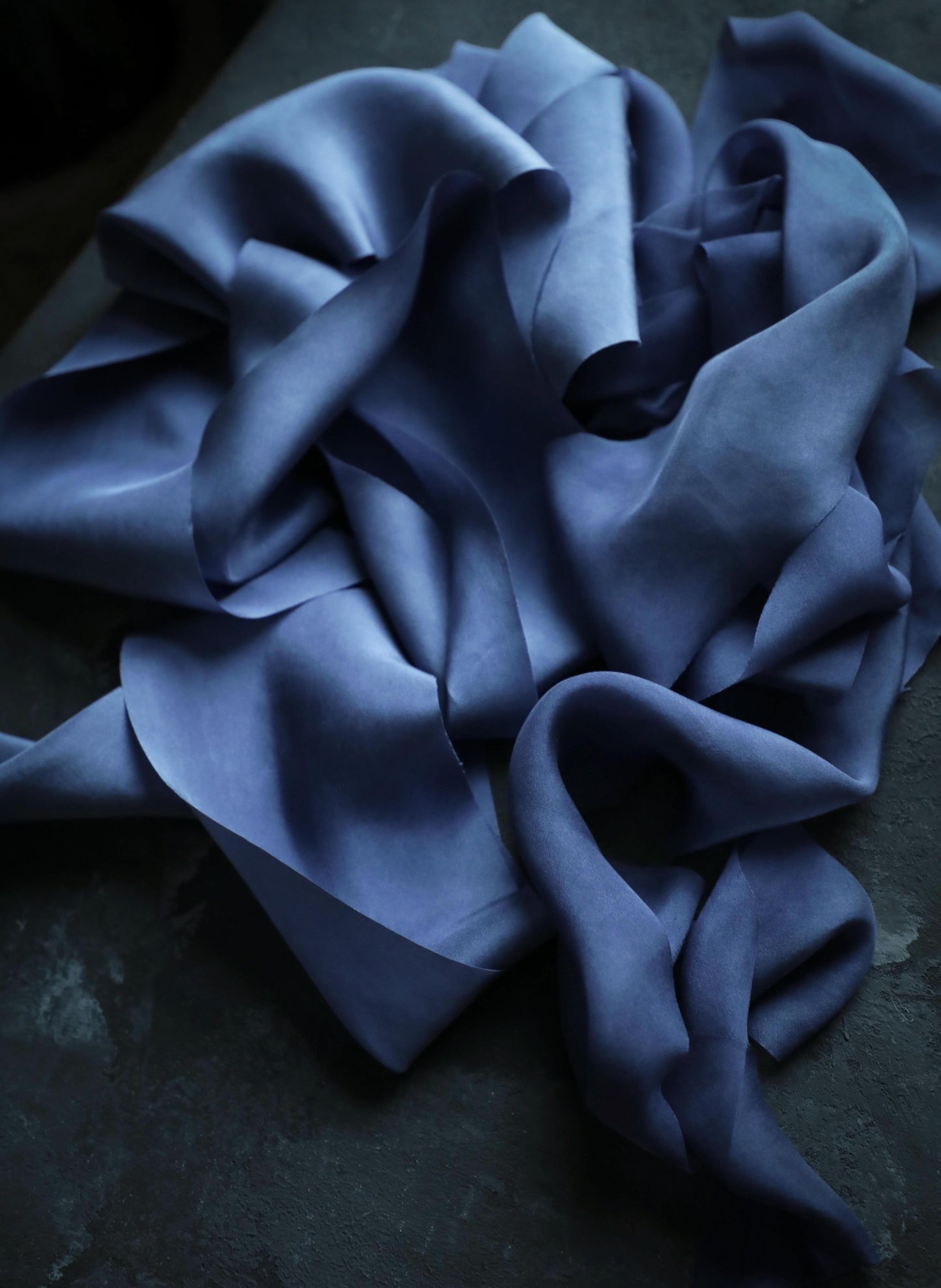Imperial Blue {Sheer} Silk Ribbon