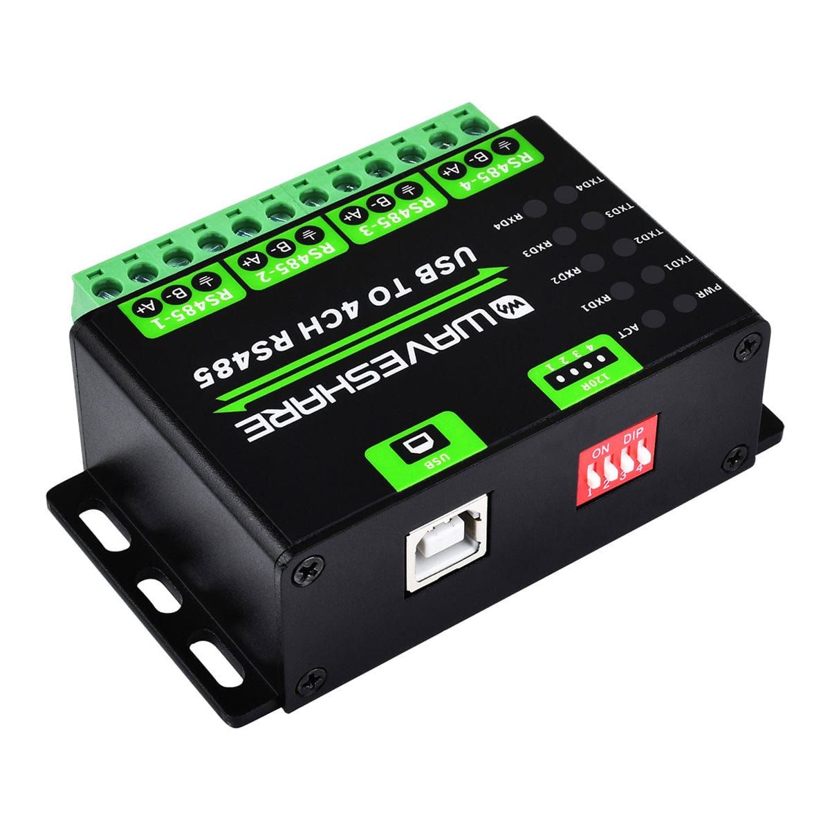 Industrial USB To 4-Channel RS485 Converter