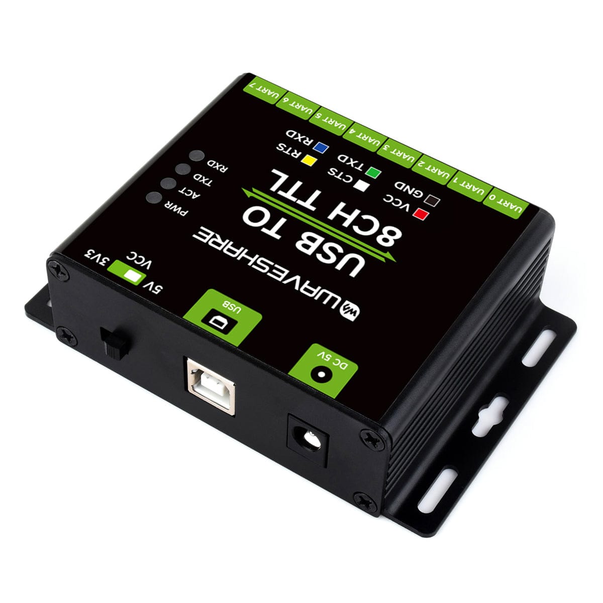 Industrial USB to 8-Channel TTL Converter