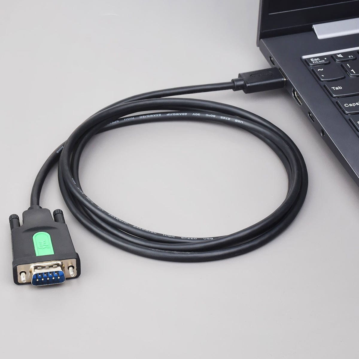 Industrial USB To RS232 Male Serial Adapter Cable