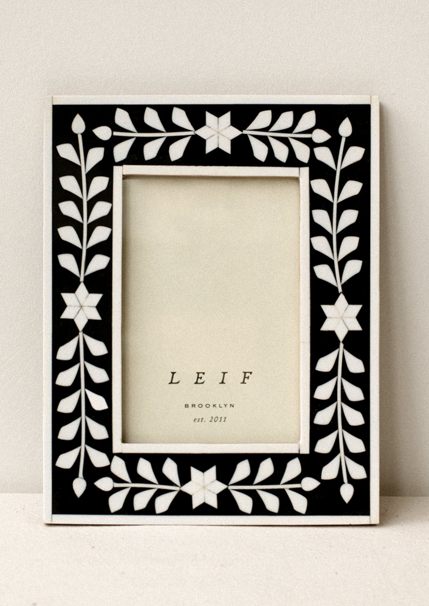 Botanical Inlay Picture Frame