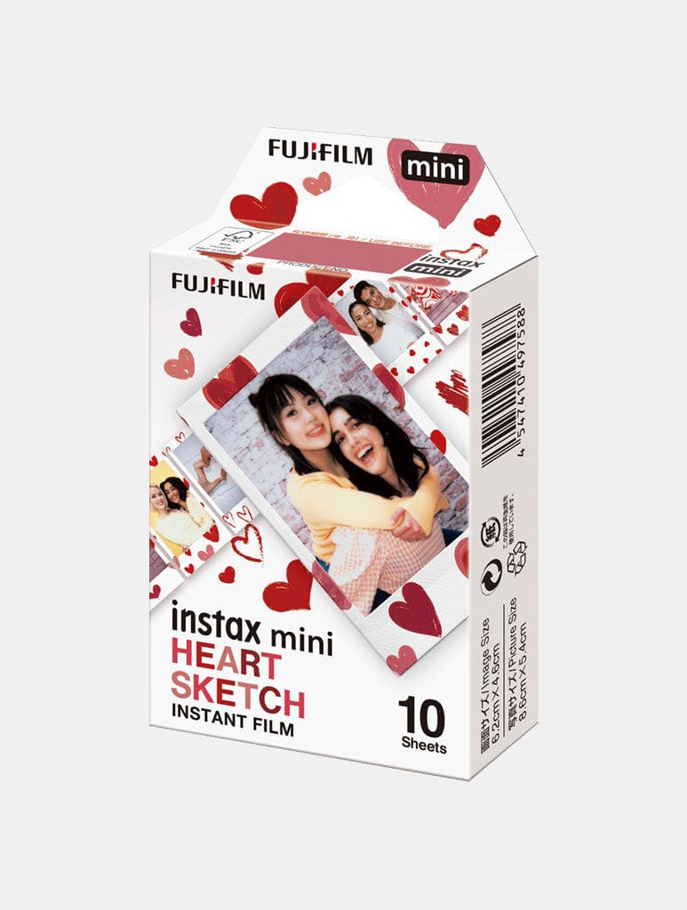 Instax Mini Heart Sketch Film Pack