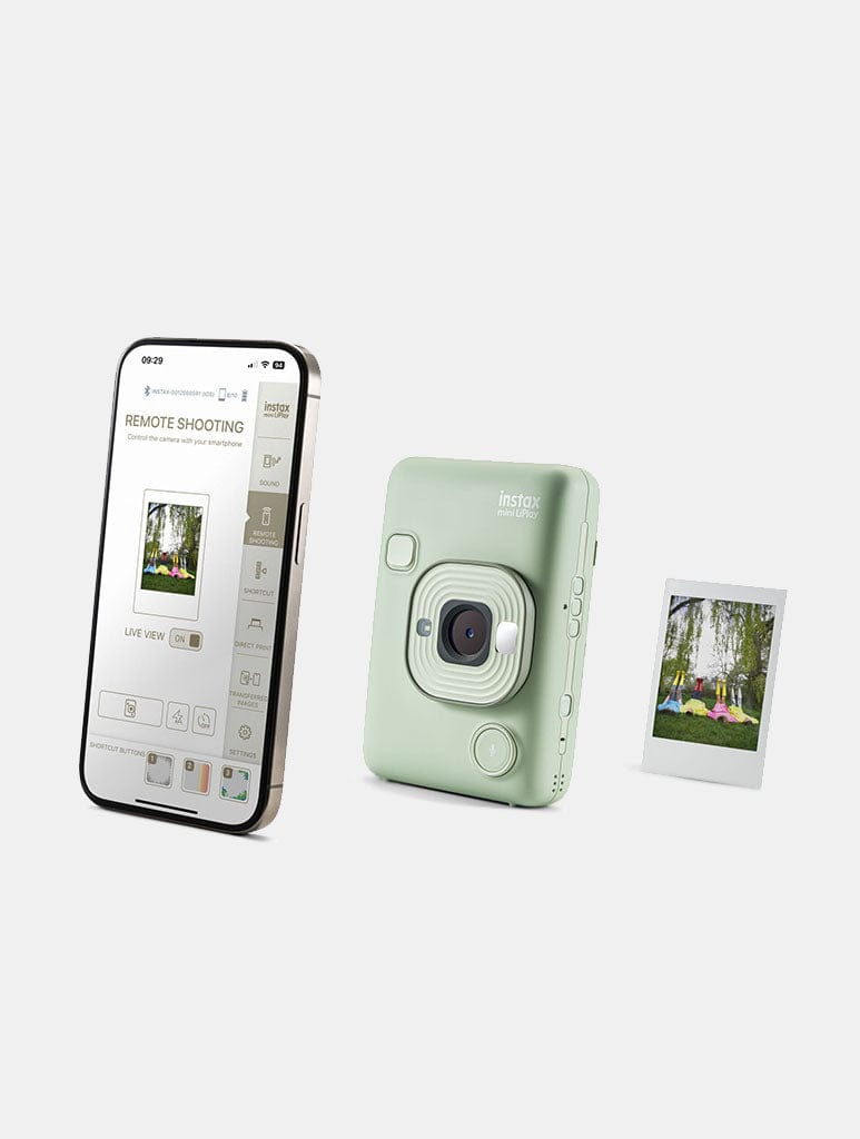 Instax Mini LiPlay in Matcha Green