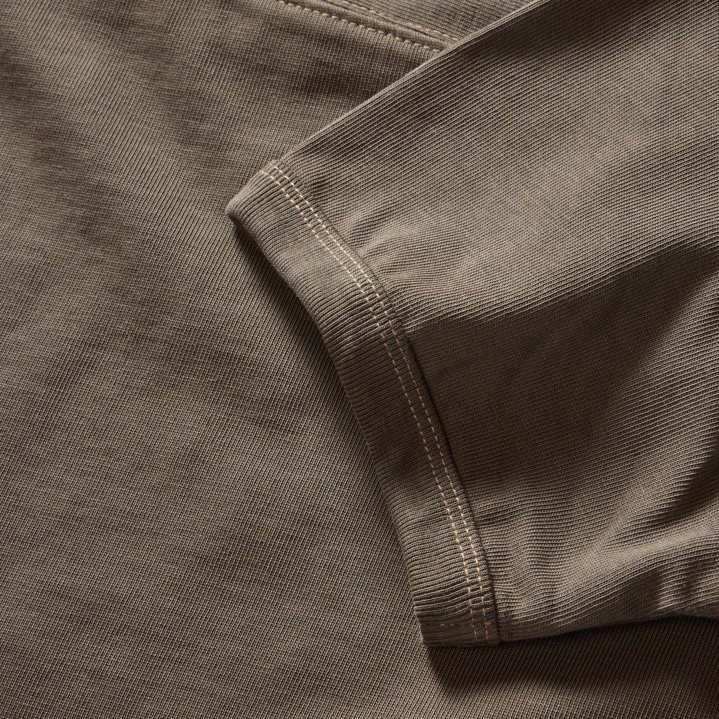 The Rugby Tee in Smoked Olive