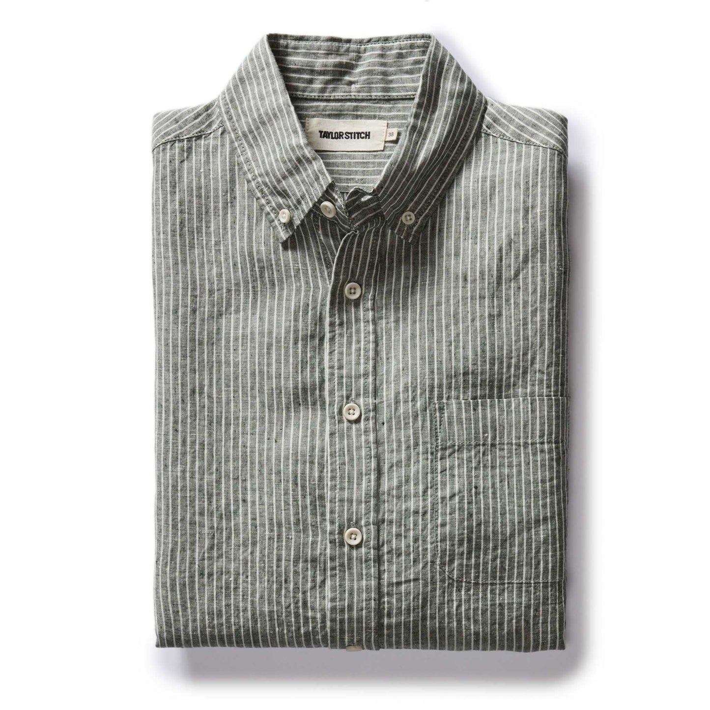 The Jack in Cilantro Stripe Linen