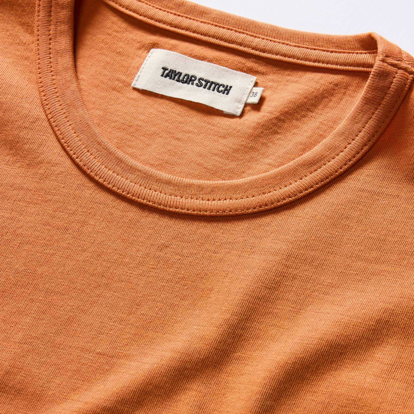 The Organic Cotton Tee in Adobe