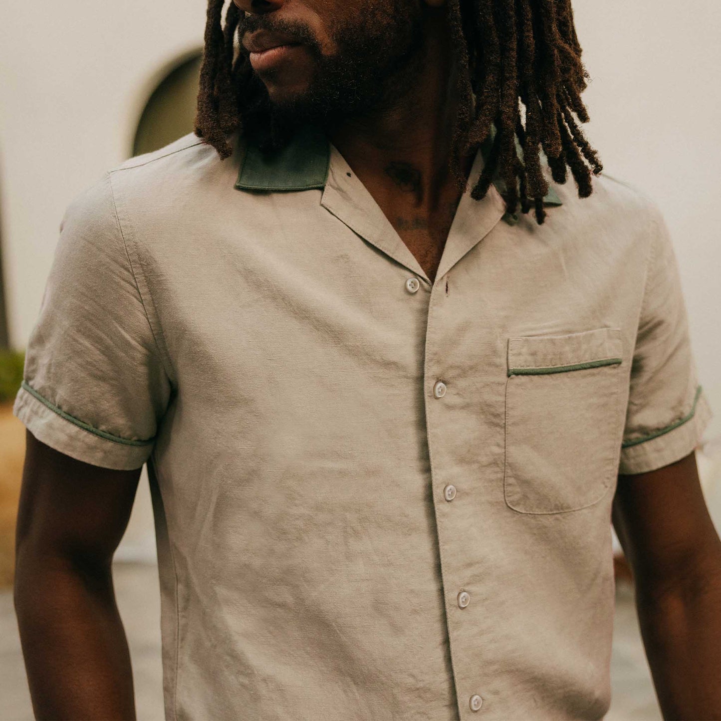 The Palmer Shirt in Cilantro
