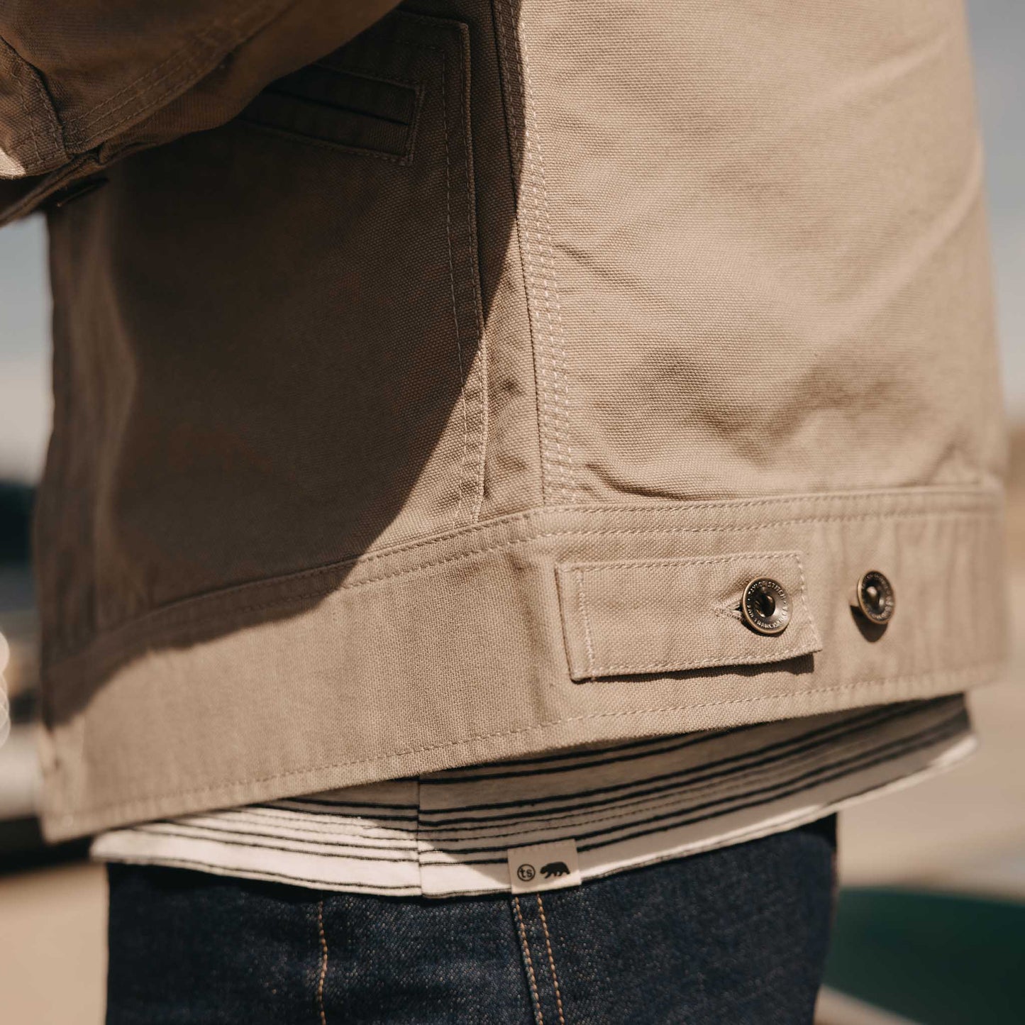 The Shifter Jacket in Baked Soil Canvas