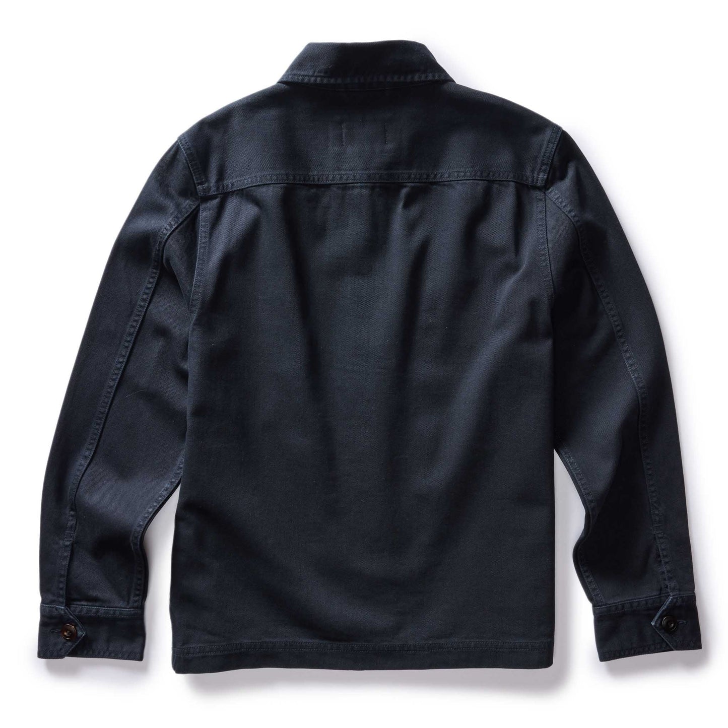 The Station Jacket in Dark Navy Broken Twill