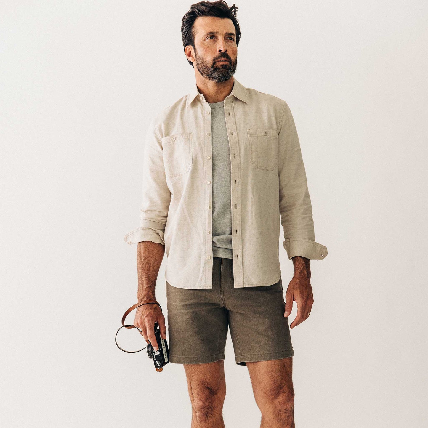 The Utility Shirt in Natural Nep