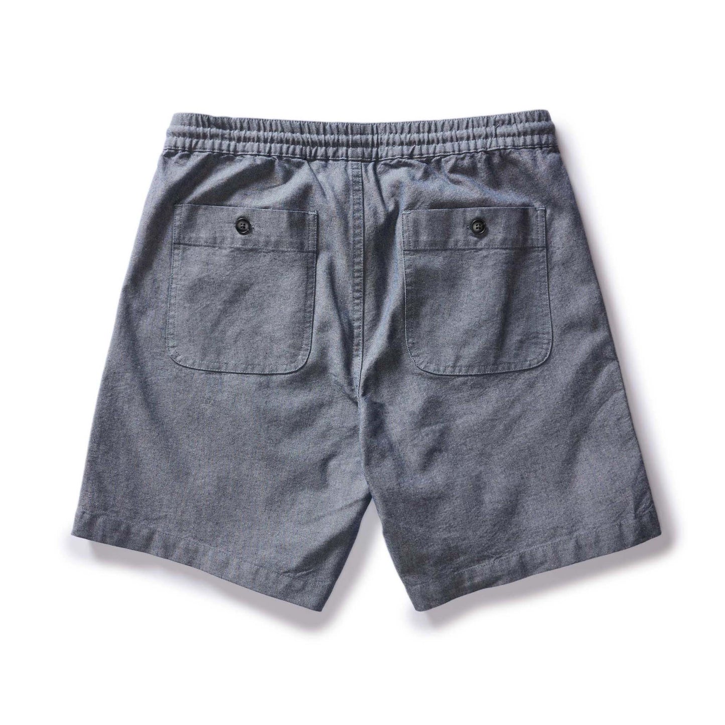 The Apres Short in Indigo Chambray