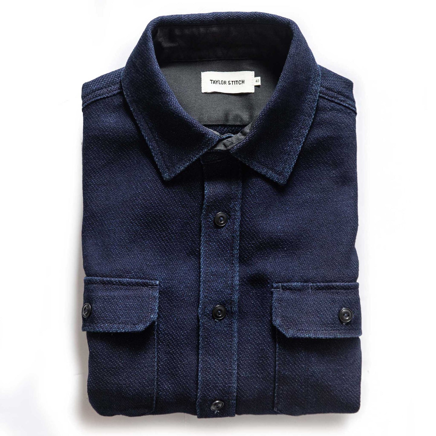The Division Shirt in Indigo Twill