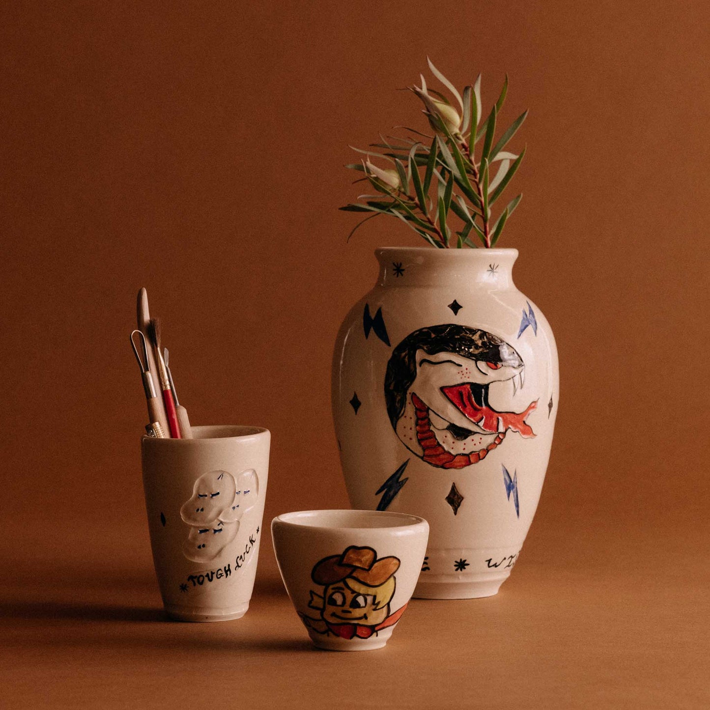 The Pit Viper Vase
