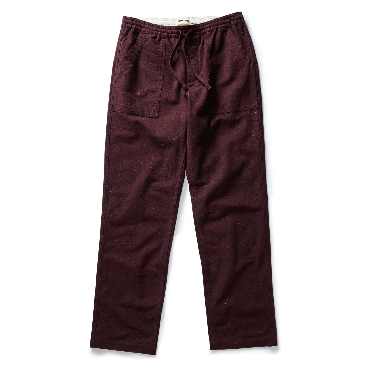 The Breakwater Pant in Nutmeg Donegal