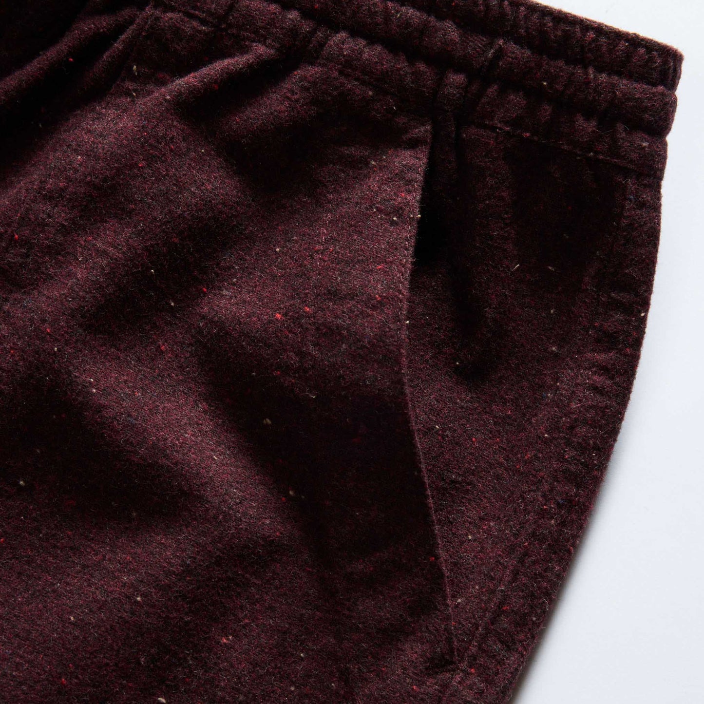 The Breakwater Pant in Nutmeg Donegal